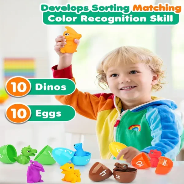 10 Dinosaur Eggs