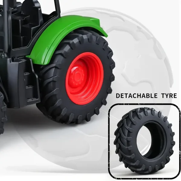41.91cm Large Farm Tractor and Trailer Set