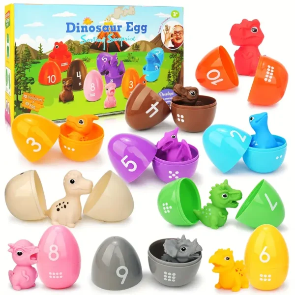 10 Dinosaur Eggs
